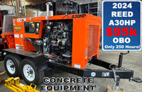 Reed Concrete Pump For Sale A30HP new used and ready to go! Reed A30