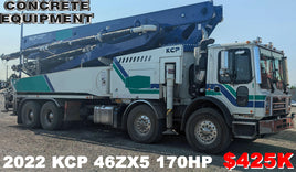 KCP 46ZX5 for sale Used Concrete Pump