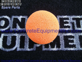 COBS60  CLEAN OUT BALL 6" MED SPONGE TYPE(175mm)