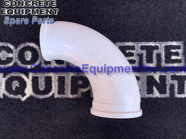 Concrete pump reducer reducing elbow part# 23-791, RE504090HH, EM25837, RE5040, RE5040D, RE5040DH, WP18-0504-90, RE504090HD