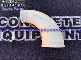 Concrete pump reducer reducing elbow part# EM28158DD, RE503090HH, R5030, R5030D, R5030DH, WP18-0503-90, RE503090HD