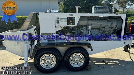 Reed C50HP used concrete pump for sale