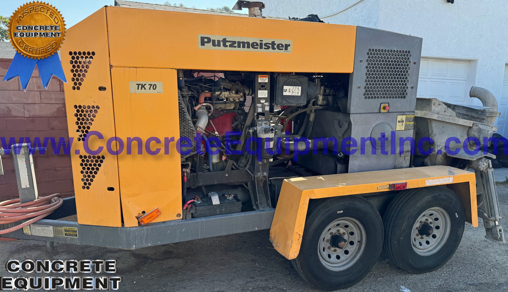 Concrete Equipment Inc. Used Concrete Pumps Schwing Putzmeister